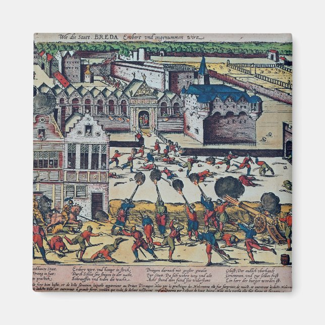 The Haultepenne Fury in 1581 Magnet (Front)