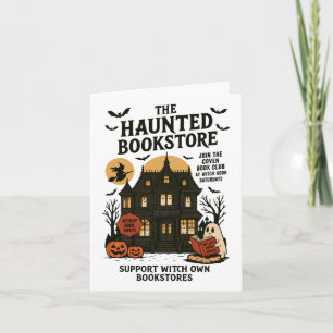 The Haunted Bookstore Card