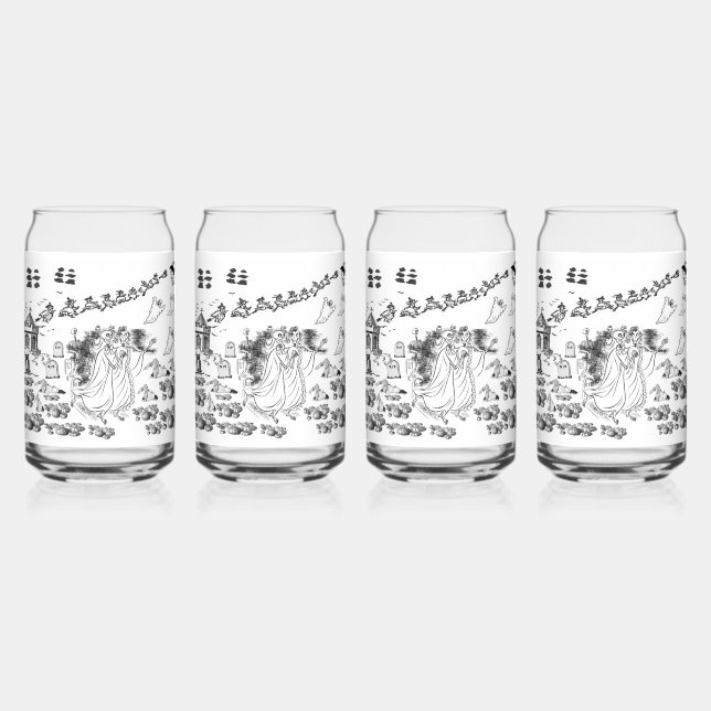 The Haunted Ceremony - Can Glass (Front)