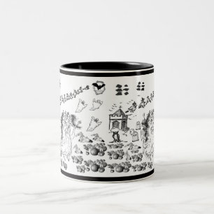 The Haunted Ceremony - Two-Tone Coffee Mug
