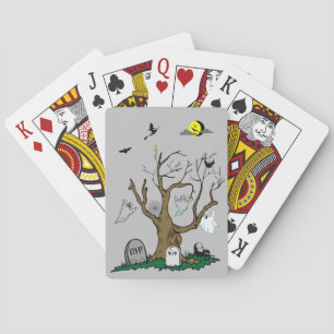 The Haunted Graveyard- Playing Cards