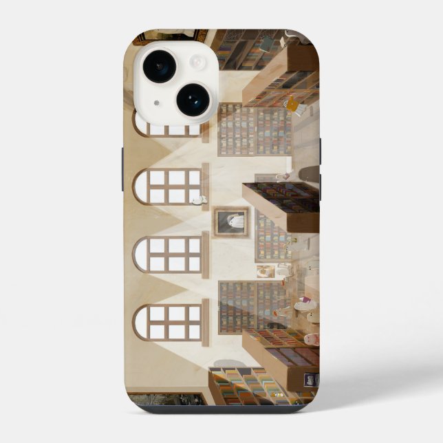 The Haunted Library iPhone Case (Back)