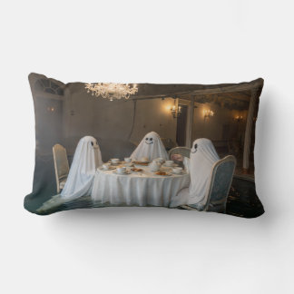 The Haunted Tea Party Lumbar Pillow