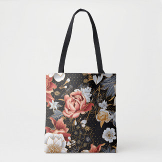 The Haute Blossom Carryall Tote  Bag