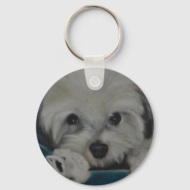The Havanese Keychain (Front)