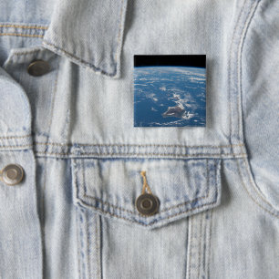 The Hawaiian Island Chain 2 Inch Square Button