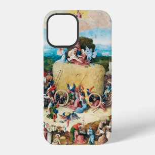 The Hay Wagon (detail), Bosch iPhone 12 Case