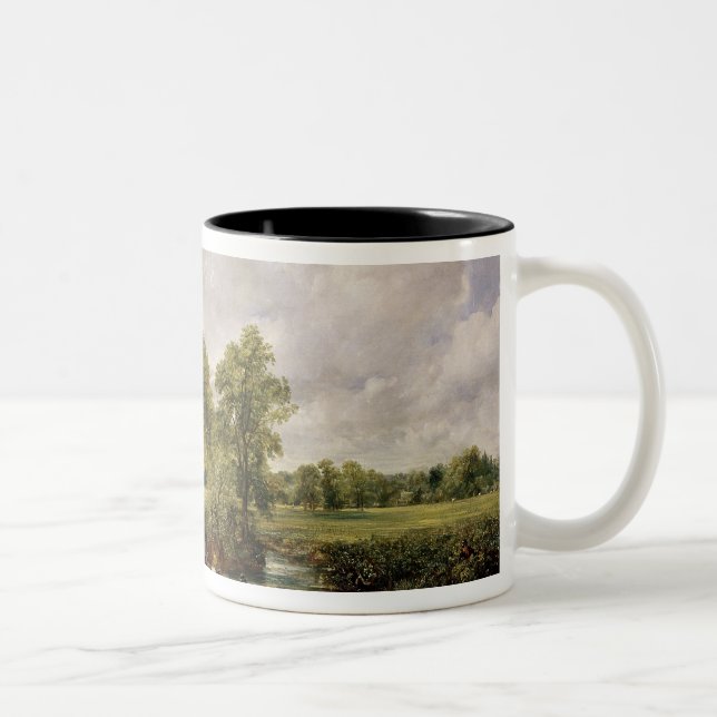 The Hay Wain, 1821 Two-Tone Coffee Mug (Right)