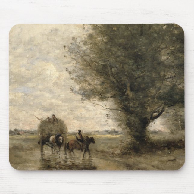 The Haycart, c. 1860 Mouse Pad (Front)