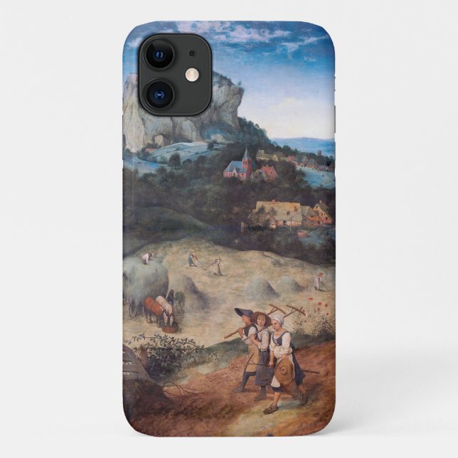 The Haymaking, Pieter Bruegel Case-Mate iPhone Case (Back)