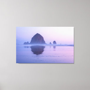 The Haystack Rock Canvas Print