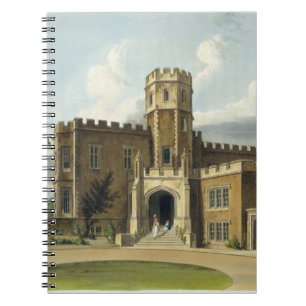 The Head Master's House, Rugby School, from 'Histo Notebook