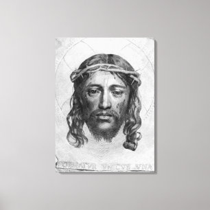 The Head of Christ, 1735 Canvas Print