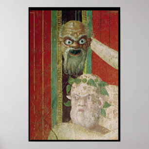The Head of the Elderly Silenus Poster