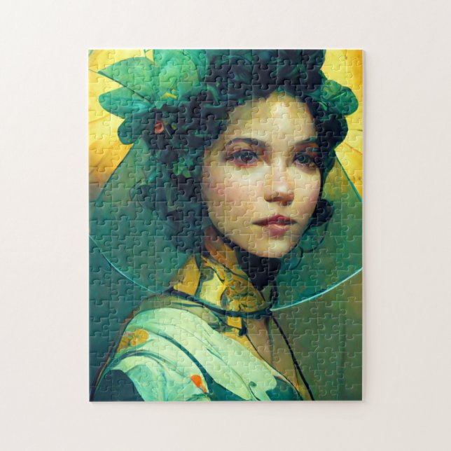 The Headdress Fantasy Sci-Fi Jigsaw Puzzle (Vertical)