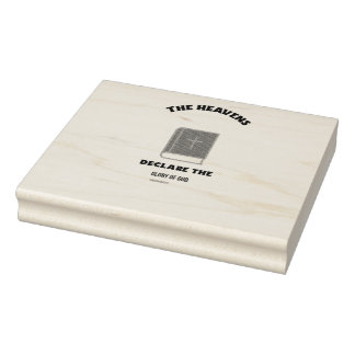 THE HEAENS DECLARES RUBBER STAMP