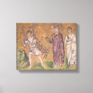 The Healing of the Paralytic of Capernaumx Canvas Print