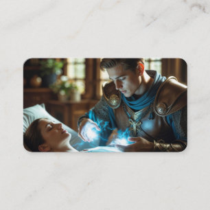 The Healing Touch Bookmark Business Card