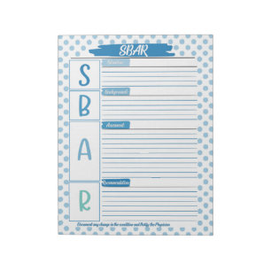 The Healthcare Student SBAR Template is a powerful Notepad