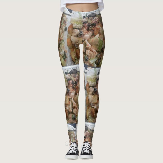 The healthy Foodie Collection Leggings (Front)
