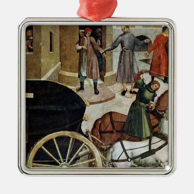 The Hearse Metal Ornament (Front)