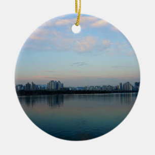 The Heart and Soul of Seoul Ceramic Ornament