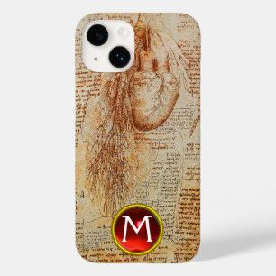 The Heart and the Bronchial Arteries Gem Monogram Case-Mate iPhone 14 Case