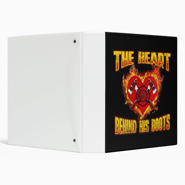 The Heart Behind His Boots | Firefighter Lovers Binder (Background)