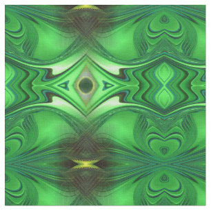 The Heart Chakra Energy Large Repeat pattern Fabric