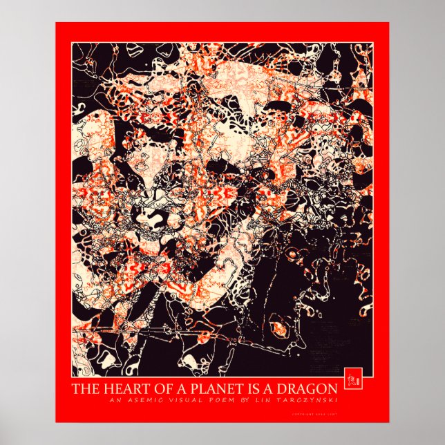 The Heart of a Planet is a Dragon, V. 2 Poster (Front)