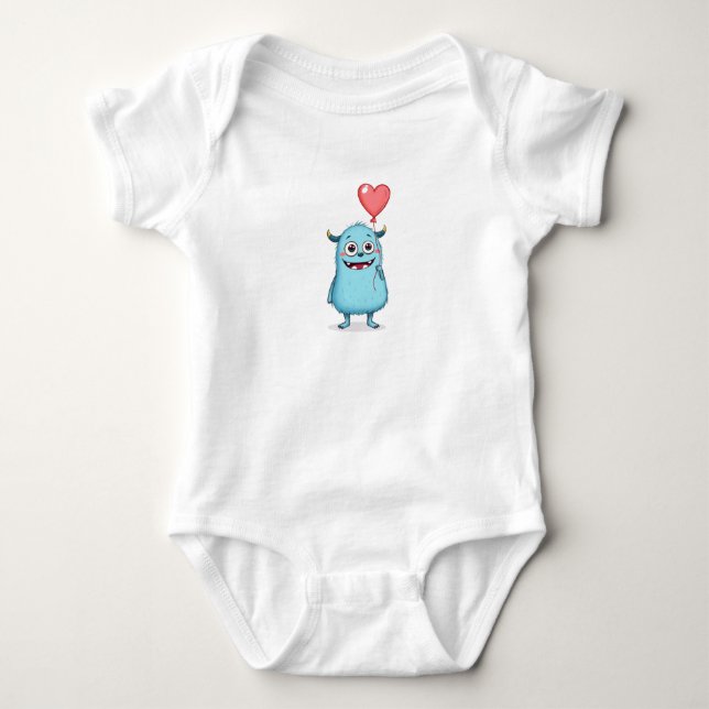 The Heart of Flight Baby Bodysuit (Front)