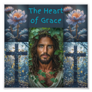 The Heart Of Grace design 2 color pattern 1 Photo Print