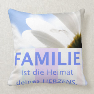The Heart of Love Family - beautiful speeches quot Throw Pillow