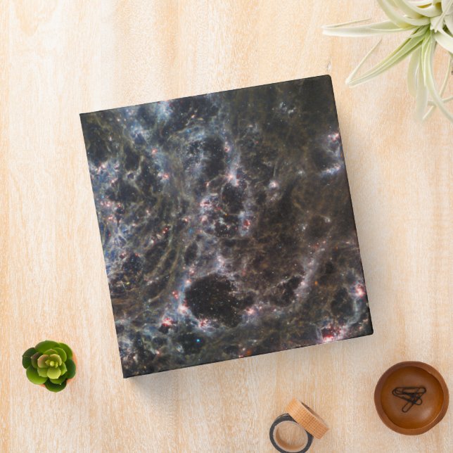 The Heart Of Messier 74 Binder (In Situ)