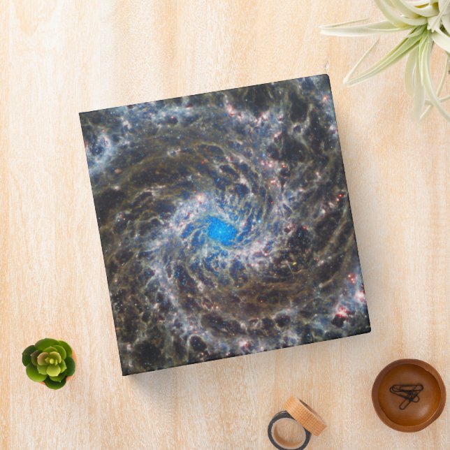 The Heart Of Messier 74 Binder (In Situ)
