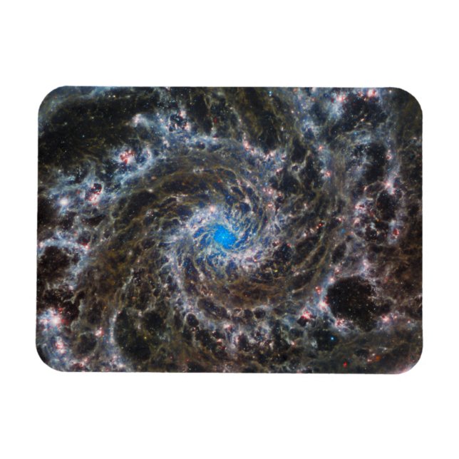The Heart Of Messier 74 Magnet (Horizontal)