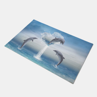 The Heart Of The Dolphins Doormat