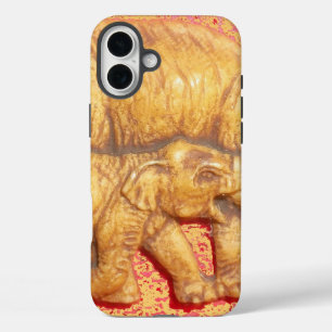 The Heart of the Herd   Elephant Family Portrait A iPhone 16 Plus Case