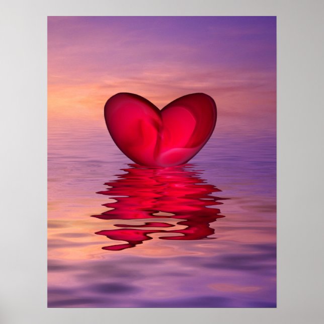 The heart of the ocean poster (Front)