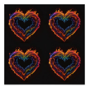 the heart on fire poster
