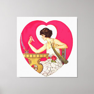 The Heart’s Desire by C Coles Phillips Canvas Print