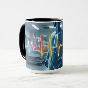 The Heartbeat of a Hospital Mug