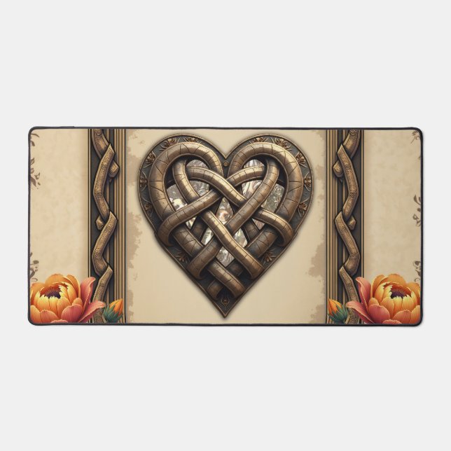 The heartbeat of the ancient gods:  desk mat (Front)