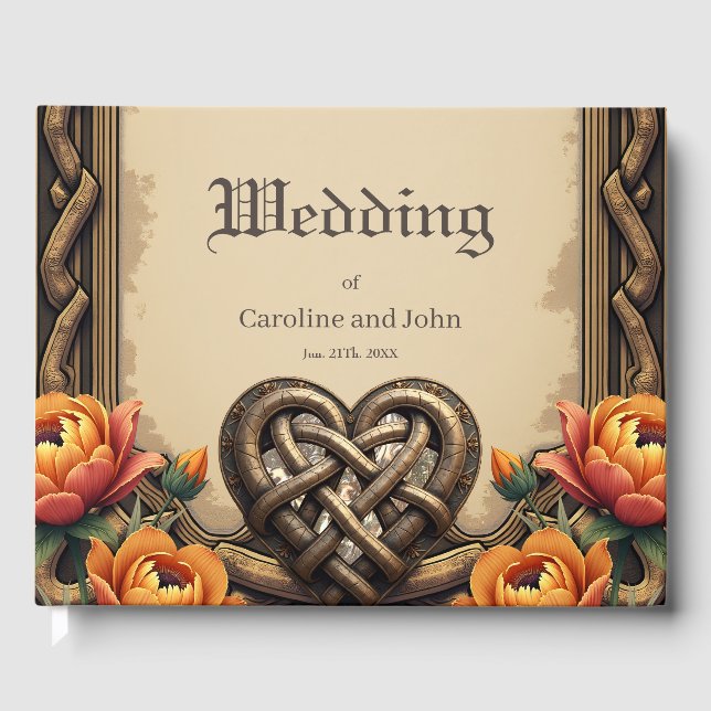 The heartbeat of the ancient gods:  guest book (Front)