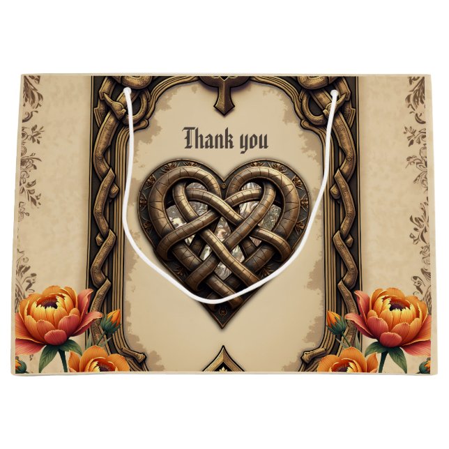 The heartbeat of the ancient gods: large gift bag (Front)