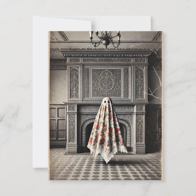 The Hearth Remembers – Gothic Victorian Card (Front)