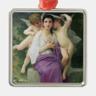 The Heart's Awakening, 1892 Metal Ornament