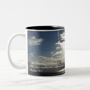 The Heaven proclaim your Glory Two-Tone Coffee Mug