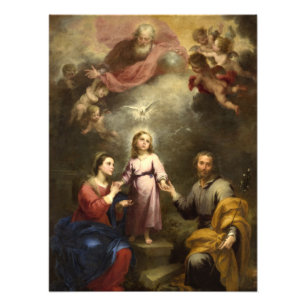 The Heavenly and Earthly Trinities by Murillo Photo Print