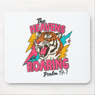 The Heavens Are Roaring Psalm 19 1 Bible Verse Boh Mouse Pad